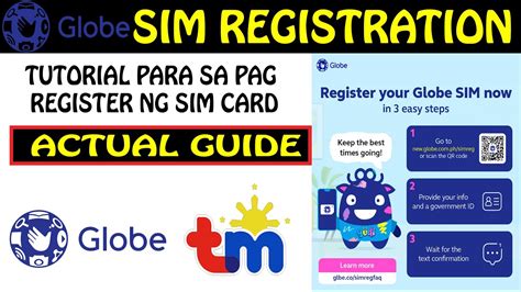 httpps //new.globe.com.ph/simreg|Globe and TM SIM Registration: How to Register Your Globe and .